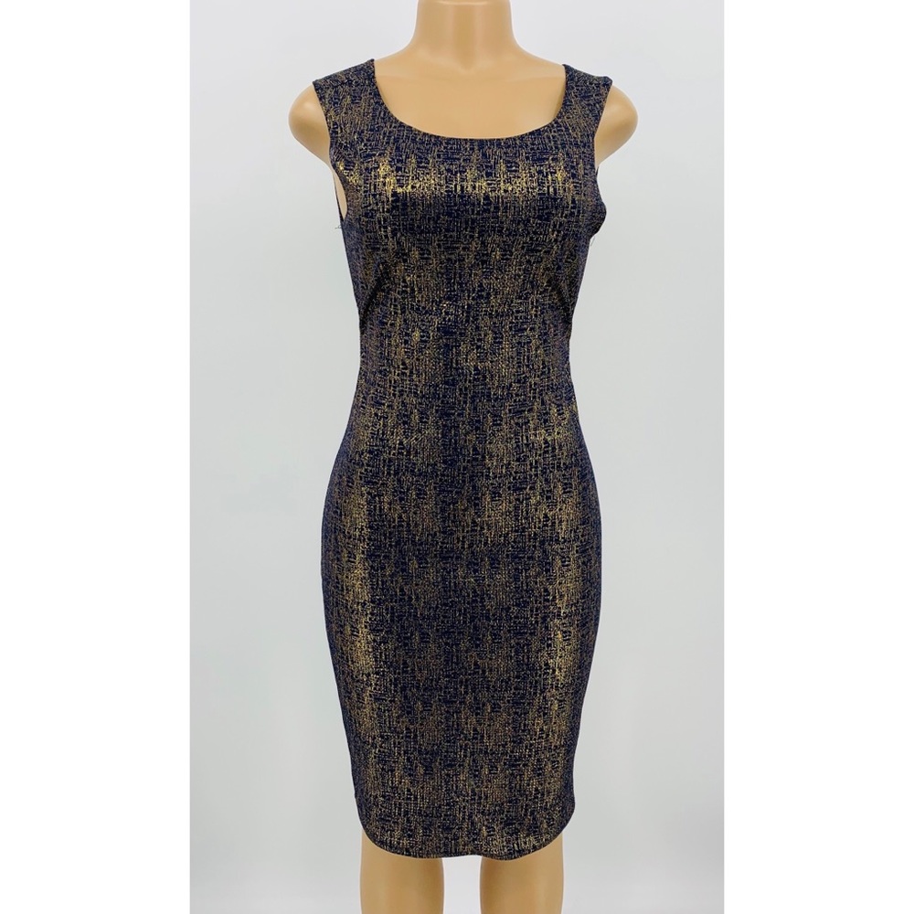 OUT OF ORDER SHIMMER BODYCON DRESS - Picture 3 of 8